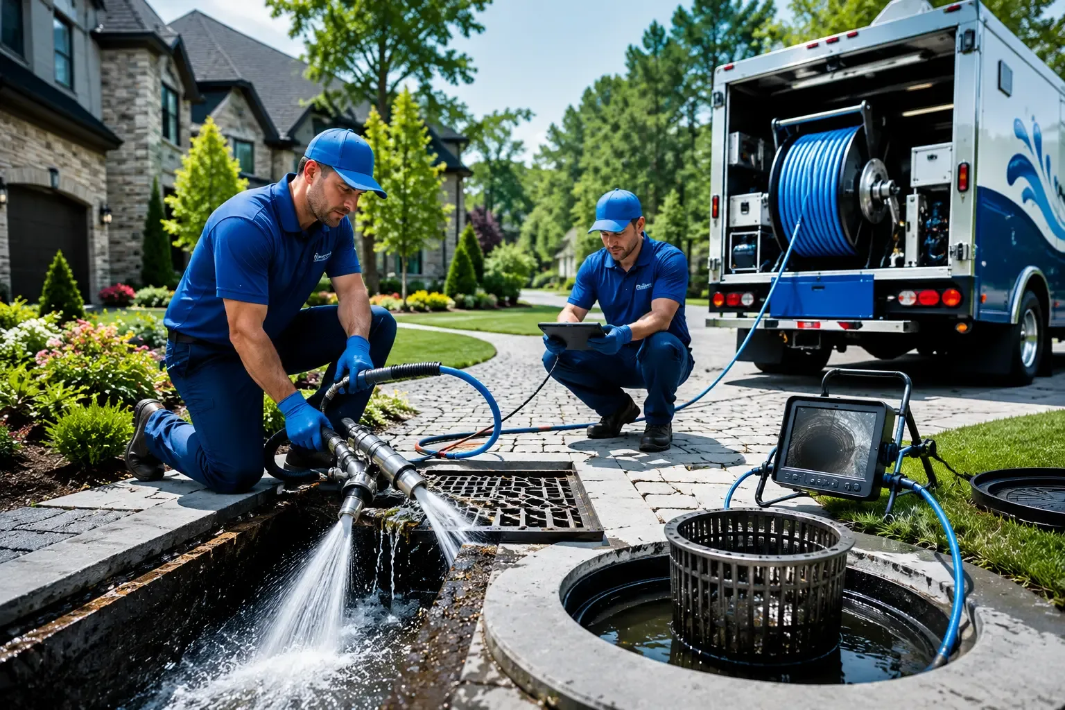 Local outdoor drain cleaning professionals in North Royalton, OH